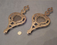 Pair of Brass Iron Stands IS39