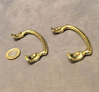 Pair of Brass Tray Handles CK430