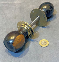 Pair of Ebony Door Handles DH1221