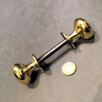 Pair of Period Brass Door Handles DH594