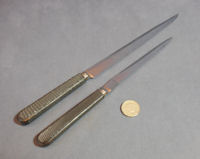 Pair of Steel Liston Amputation Knives M158