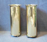 Pair of Trench Art Shell Cases SC174