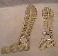 Pair of Zinc Leg Splints M50