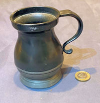 Pewter Half Pint Ale Measure M315