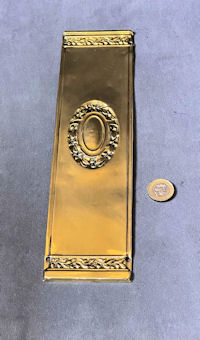 Pressed Brass Fingerplates, 3 available FP579