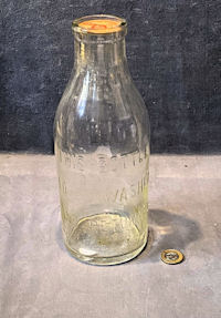 Quart Glass Milk Bottle BJ226