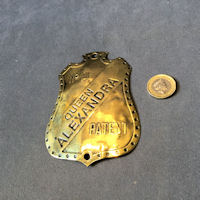 Queen Alexandra Patent Brass Plaque NP329