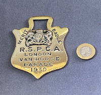 RSPCA Horse Brass 1930 HB213