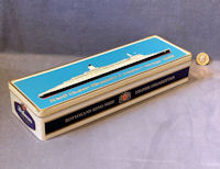 Rothmans Cigarette Tin Maiden Voyage 1969 T113