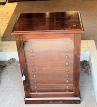 Rowland Ward 10 Drawer Collectors Cabinet CC6