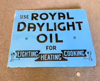 Royal Daylight Oil Enamel Sign