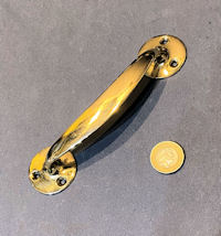 Run of Brass Door Pulls, 5 available DP655