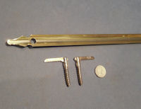 Set of 14 Brass Stair Rods SR61