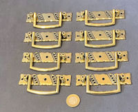 Set of 8 Brass Drawer Handles CK581