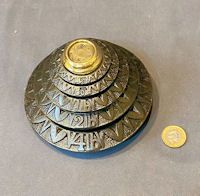 Set of Kenrick Cast Iron & Brass Weights