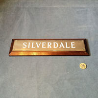 Silverdale Brass Nameplate NP384