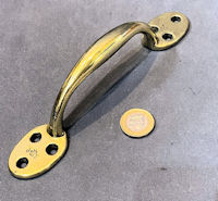 Single Brass Sash Window Lift W530