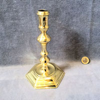 Single Seamed Brass Candlestick CS207