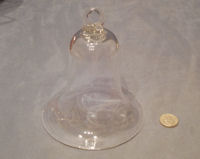 Small Clear Glass Oil Lamp Smoke Deflector OS131