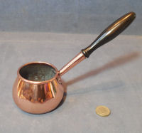 Small Copper Bellied Saucepan SP191