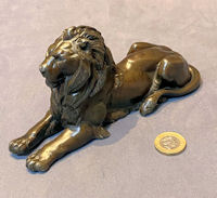 Spelter Lion Ornament M31