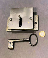 Strongbox Lock and Key K199