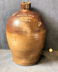 Sussex Saltglazed Flagon SJ319