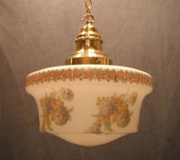 Transfer Decorated Light Fitting HL279