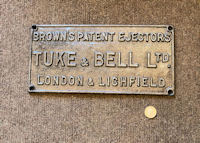 Tuke & Bell Ltd Cast Iron Manufacturers Plate NP413