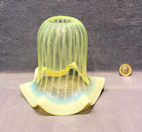 Vaseline Glass Lamp Shade S613
