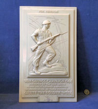 War Savings Campaign Plaque M108