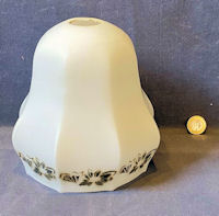 White Glass Lamp Shade S604