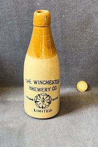 Winchester Brewery Stoneware Bottle, 4 available SJ308