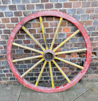 Wooden Cartwheel W4