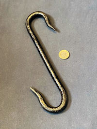 Wrought Iron Butcher's Meat Hook MH11