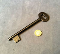 Wrought Iron Door Key K128