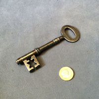Wrought Iron Door Key K188