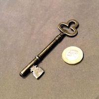 Wrought Iron Door Key K198