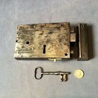Wrought Iron Rim Lock RL830