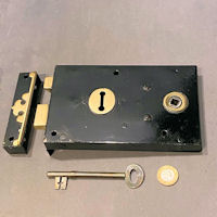 Wrought Iron Rim Lock RL852