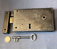 Wrought Iron Rim Lock RL923