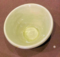 Yellow Glazed Slipware Bread Pan BP26