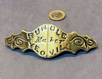 Yeovil Saddler's Brass Name Plate HB203