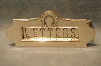 WT&S Brass Letter Flap LF225