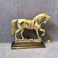 Brass Horse Mantel Ornament MO59