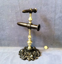 Double Cast Iron and Brass Tally Iron L228