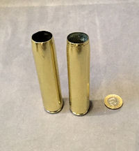 Pair of Second World War Brass Shellcases SC262
