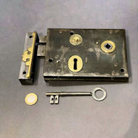 Wrought Iron Rim Lock RL816
