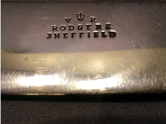 10 Matching Steel and Bone Knives and Forks — view 3