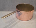 11.25" Copper Saucepan — Copper, late 19th century